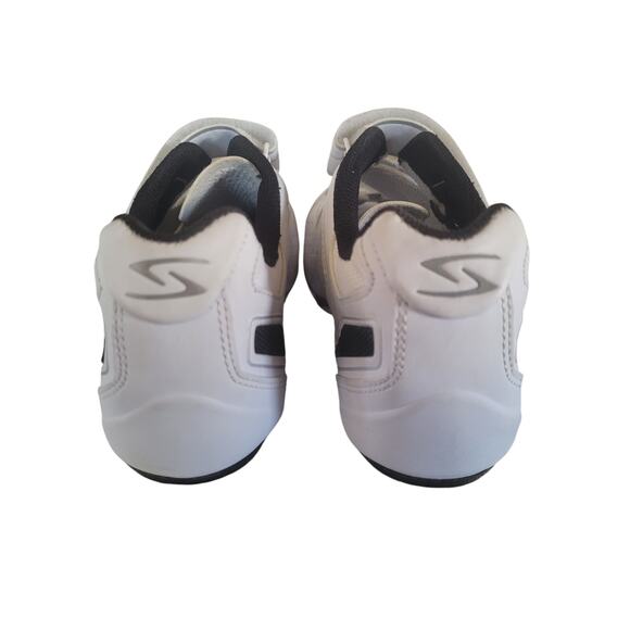 Serfas Cycling Shoes Women White/Blk Trim Coolflow PTF Sz 38/ 7.5US - Picture 5 of 12